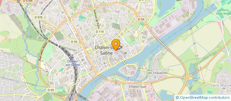 localisation de l'entreprise OQUENGUICAS à CHALON-SUR-SAONE