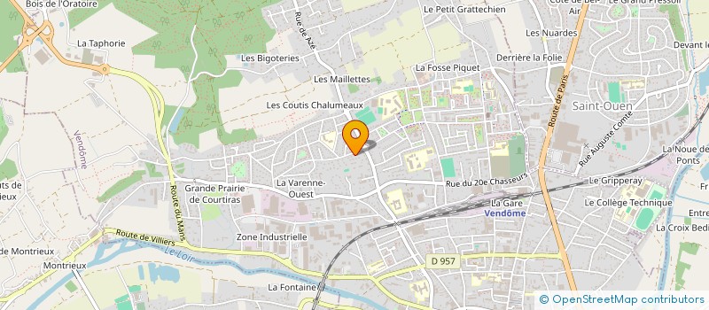 localisation de l'entreprise OR  VENDOME