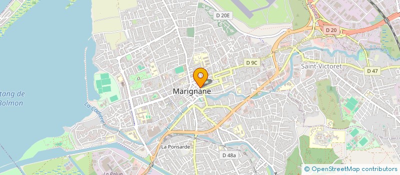 localisation de l'entreprise OR ALPHA 2  MARIGNANE