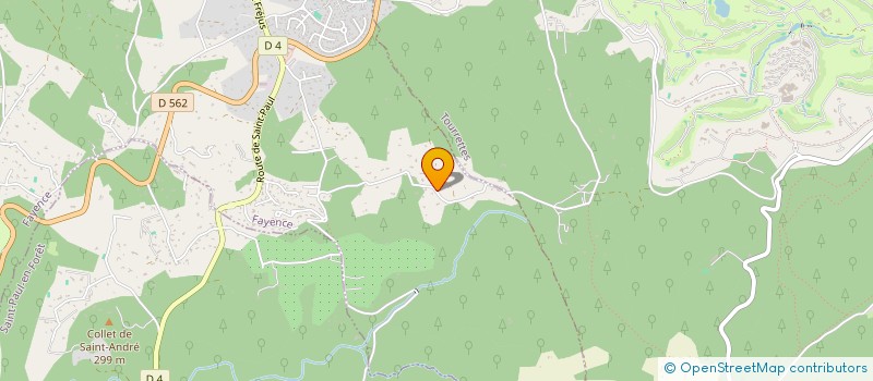 localisation de l'entreprise OR AVENIR  FAYENCE