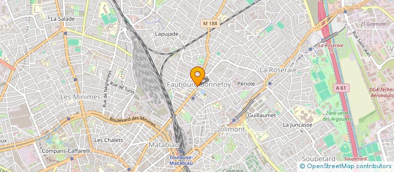 localisation de l'entreprise OR-BAT CONSTRUCTION à TOULOUSE