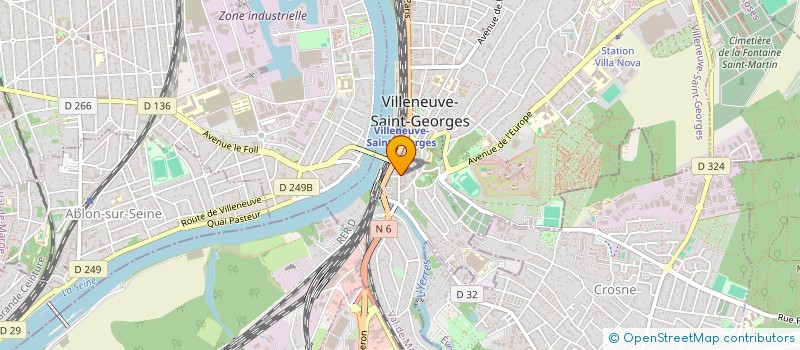 localisation de l'entreprise OR BATIMENT à VILLENEUVE-SAINT-GEORGES