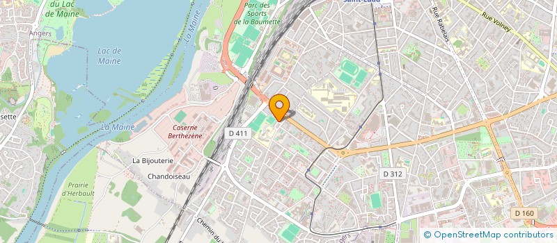 localisation de l'entreprise OR BEATS STATION  ANGERS