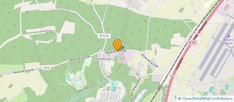 localisation de l'entreprise OR BLEU TP  BIARD