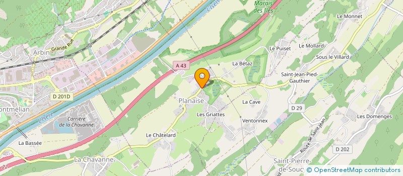 localisation de l'entreprise OR CONSULTING  PLANAISE