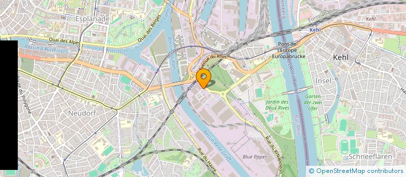 localisation de l'entreprise OR ECARLATE à STRASBOURG