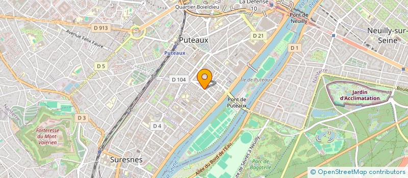 localisation de l'entreprise OR ET DECOR à PUTEAUX