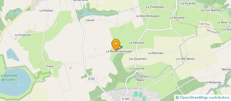 localisation de l'entreprise OR ET FEU  IFFENDIC