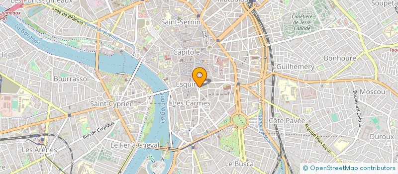 localisation de l'entreprise OR ET PASSIONS à TOULOUSE