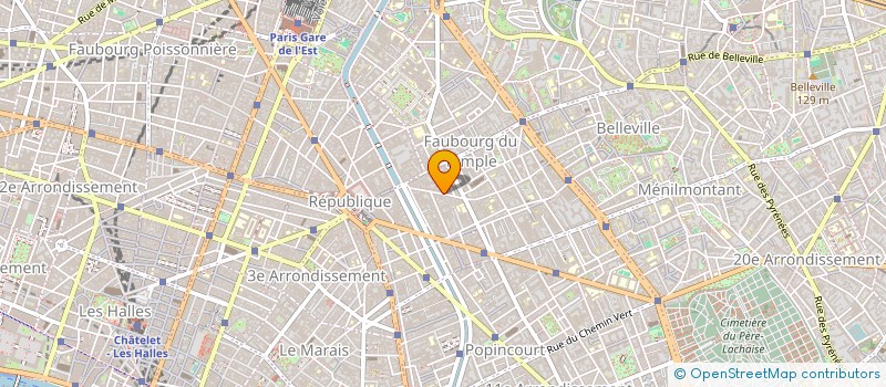 localisation de l'entreprise OR-EX  PARIS