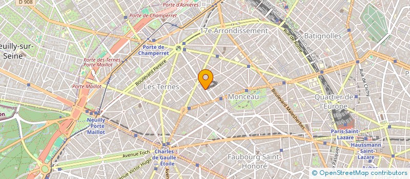 localisation de l'entreprise OR EYTHAN  PARIS