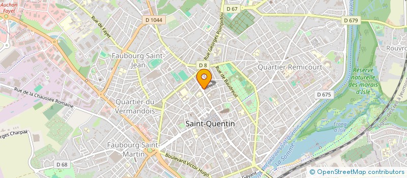 localisation de l'entreprise OR FACADE  SAINT-QUENTIN