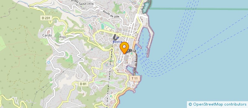 localisation de l'entreprise OR FEE à BASTIA