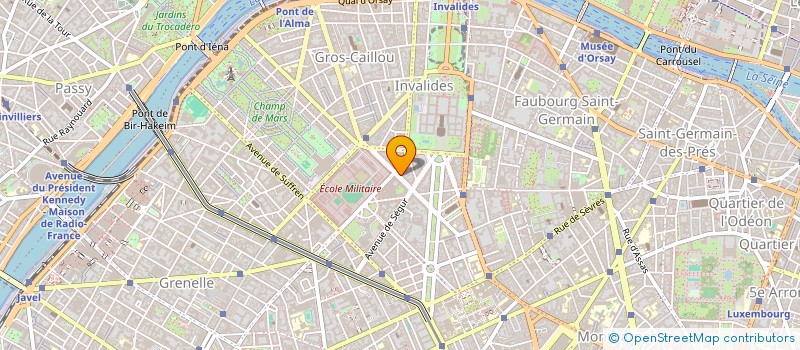 localisation de l'entreprise OR FINANCES  BOULOGNE-BILLANCOURT