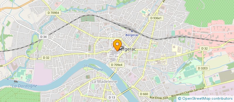 localisation de l'entreprise OR G à BERGERAC