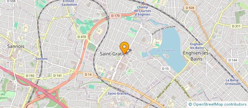 localisation de l'entreprise OR GP à SAINT-GRATIEN