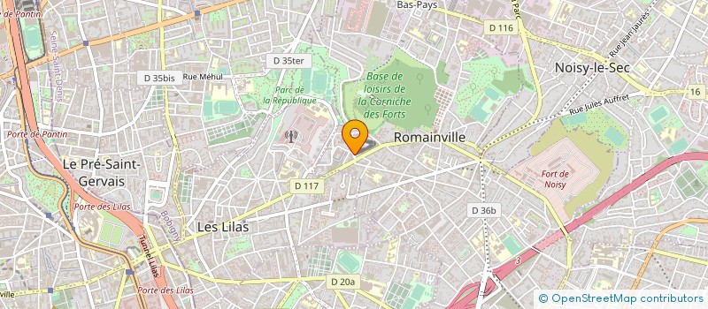 localisation de l'entreprise OR IMMO CONSEILS à ROMAINVILLE