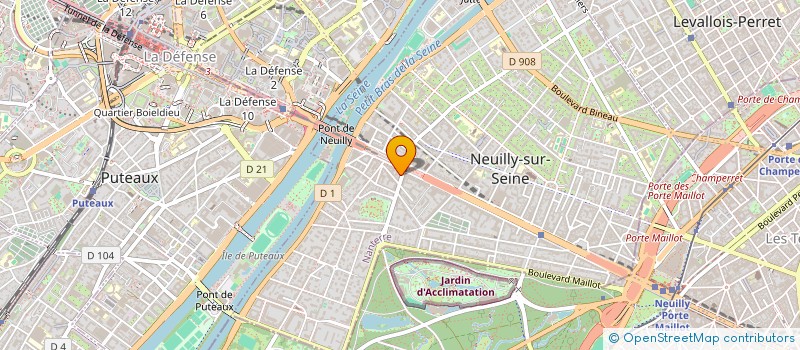 localisation de l'entreprise OR & KA à NEUILLY-SUR-SEINE