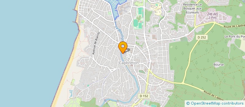 localisation de l'entreprise OR LANDES à CAPBRETON
