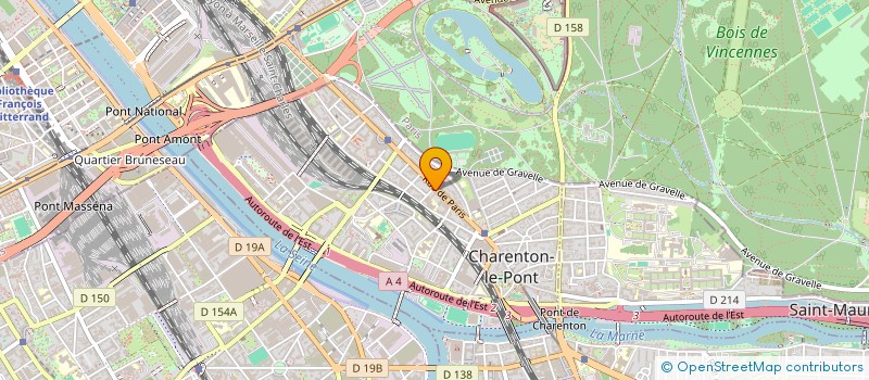 localisation de l'entreprise OR LASER à CHARENTON-LE-PONT