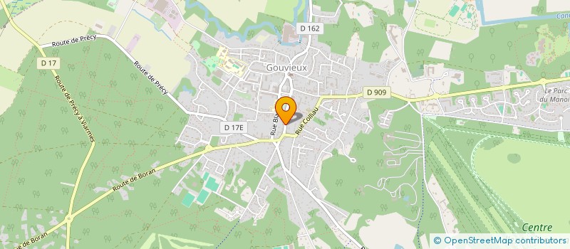 localisation de l'entreprise OR'NAIA à GOUVIEUX