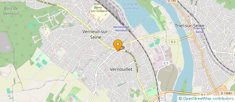 localisation de l'entreprise OR NOTES à VERNOUILLET