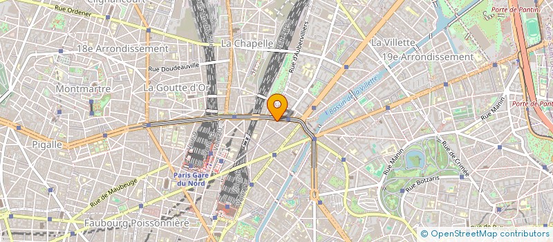 localisation de l'entreprise OR RINA à PARIS