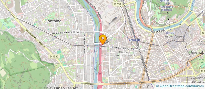 localisation de l'entreprise OR SERI  GRENOBLE