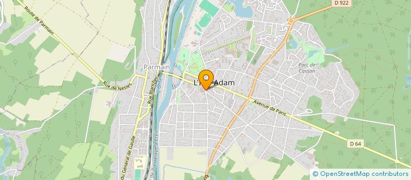 localisation de l'entreprise OR SYL  L'ISLE-ADAM