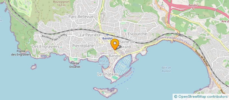 localisation de l'entreprise OR TRANSACT  BANDOL