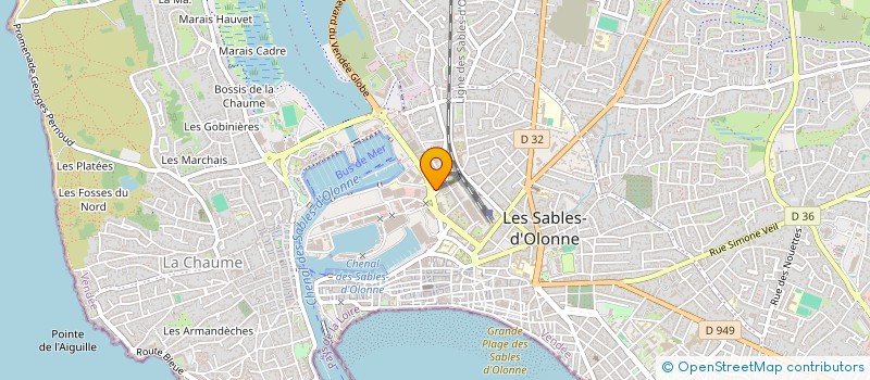 localisation de l'entreprise OR VENDEE à LES SABLES D'OLONNE