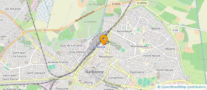 localisation de l'entreprise OR VITI 11  NARBONNE