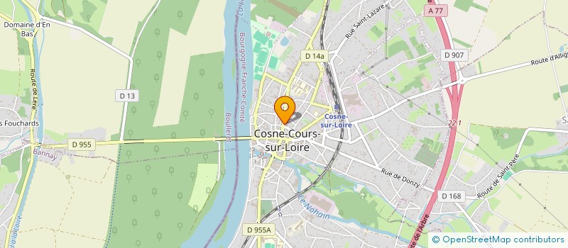 localisation de l'entreprise OR2C à COSNE-COURS-SUR-LOIRE