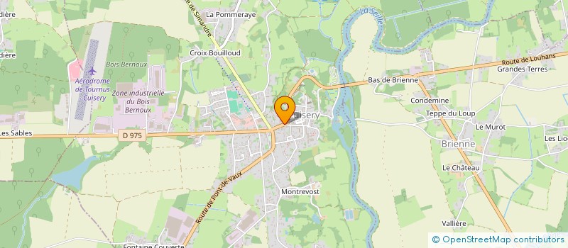 localisation de l'entreprise ORA  CUISERY