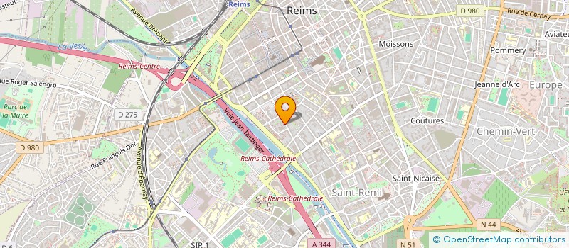 localisation de l'entreprise ORA BEAUTE  REIMS