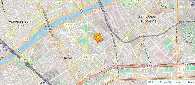 localisation de l'entreprise ORA BORA à CLICHY
