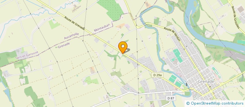 localisation de l'entreprise ORA.COM  GRENADE