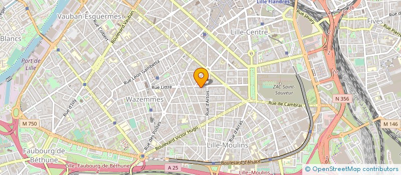 localisation de l'entreprise ORA CONSULTANTS à LILLE