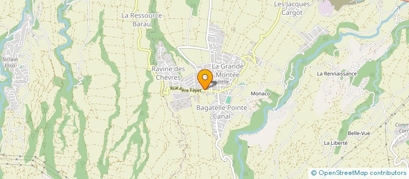 localisation de l'entreprise ORA DIFFUSION à SAINTE-SUZANNE