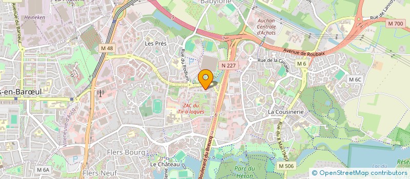 localisation de l'entreprise ORA IMMO NANTES à VILLENEUVE-D'ASCQ