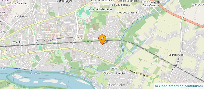 localisation de l'entreprise ORA LAGREE  SAINT-JEAN-DE-BRAYE