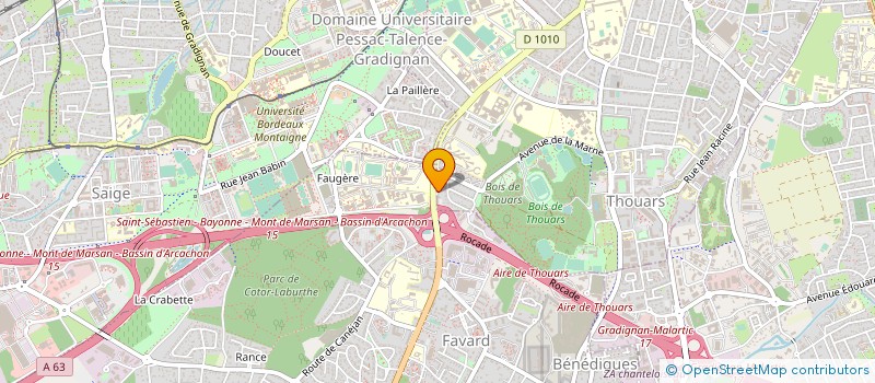 localisation de l'entreprise ORA- OLIVIER RAMOUL AVOCAT  TALENCE