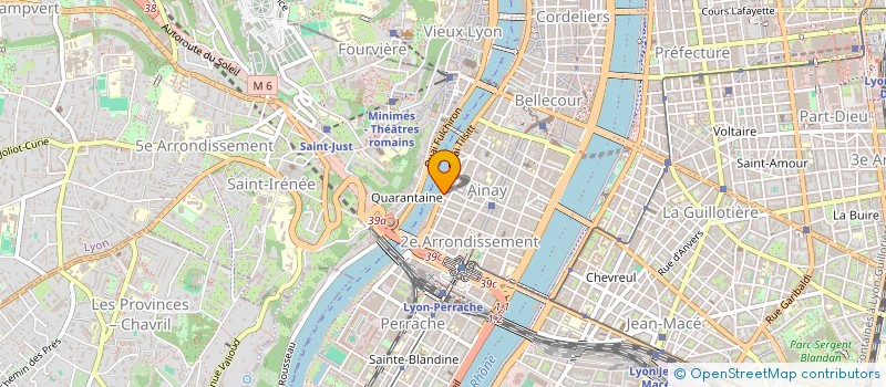 localisation de l'entreprise ORA PITI  LYON