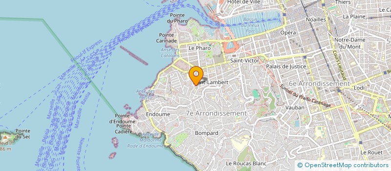 localisation de l'entreprise ORA PREVENTION SECURITE à MARSEILLE