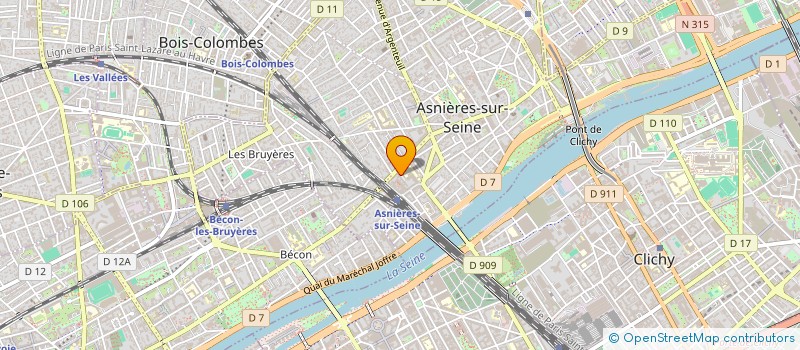 localisation de l'entreprise ORA PRODUCTION  ASNIERES-SUR-SEINE