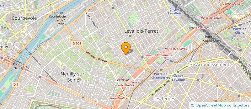 localisation de l'entreprise ORA SANTE à LEVALLOIS-PERRET