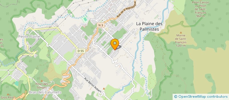 localisation de l'entreprise ORACLE PRODUCTION  LA PLAINE-DES-PALMISTES