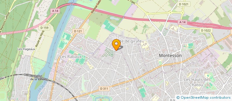 localisation de l'entreprise ORACLES à LE VESINET