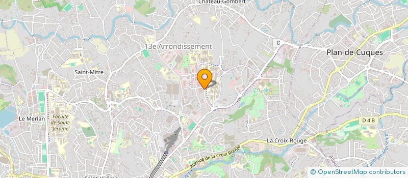 localisation de l'entreprise ORACLIST LISTE BDE ECOLE CENTRALE MEDITERRANEE (ORACLIST)  MARSEILLE