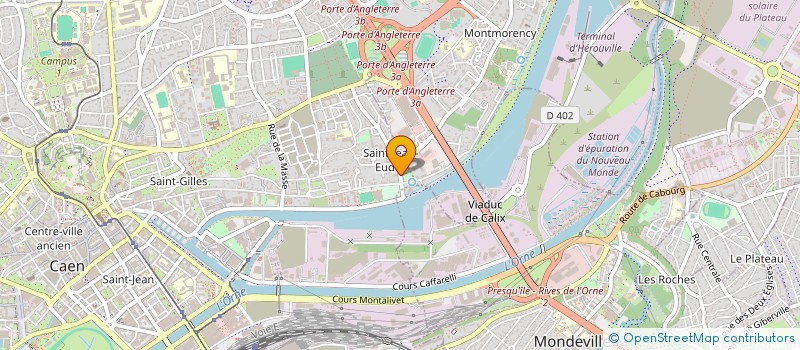 localisation de l'entreprise ORADOUR à CAEN